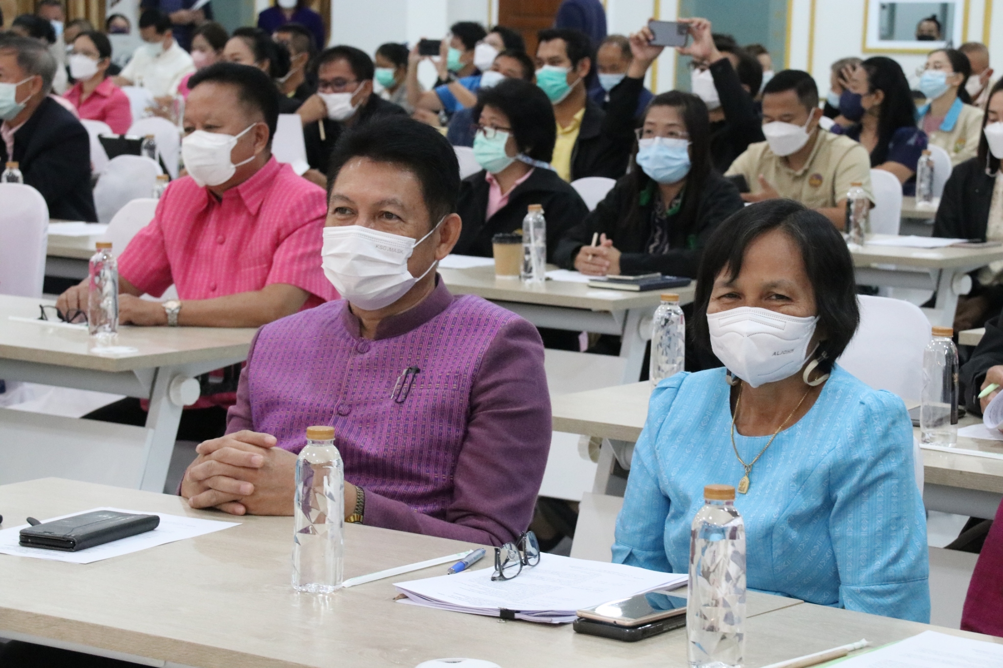 พช.นครพนม ร่วมโครงการประชุมสัมมนาทิศทางการพัฒนาจังหวัดนครพนม ปี 2566-2570 และการฝึกอบรมเทคนิคการเขียนโครงการอย่างมีคุณภาพ