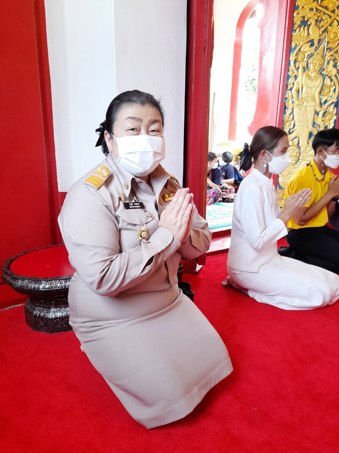 นครพนม ร่วมพิธีถวายเทียนพรรษาพระราชทานทรงอธิษฐานจิตอนุโมทนา ของสมเด็จพระกนิษฐาธิราชเจ้า กรมสมเด็จพระเทพรัตนราชสุดา ฯ สยามบรมราชกุมารี