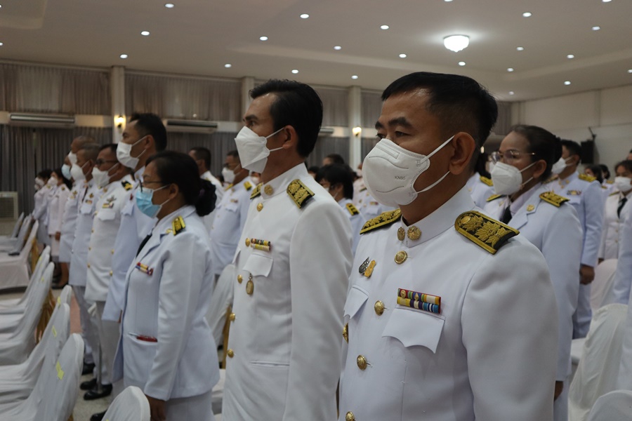 นครพนม ประกอบพิธีถวายสัตย์ปฏิญาณเพื่อเป็นข้าราชการที่ดีและพลังของแผ่นดิน ประจำปี 2565