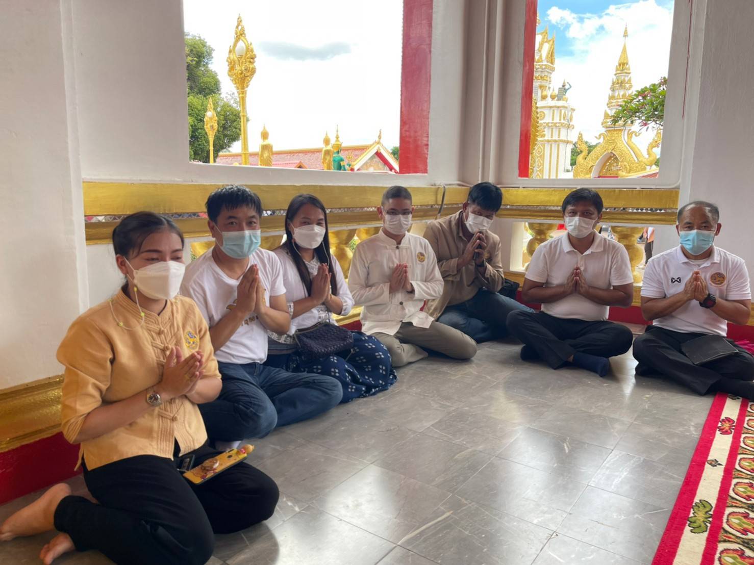 นครพนม ร่วมพิธีถวายเทียนพรรษาพระราชทานทรงอธิษฐานจิตอนุโมทนา ของสมเด็จพระกนิษฐาธิราชเจ้า กรมสมเด็จพระเทพรัตนราชสุดา ฯ สยามบรมราชกุมารี