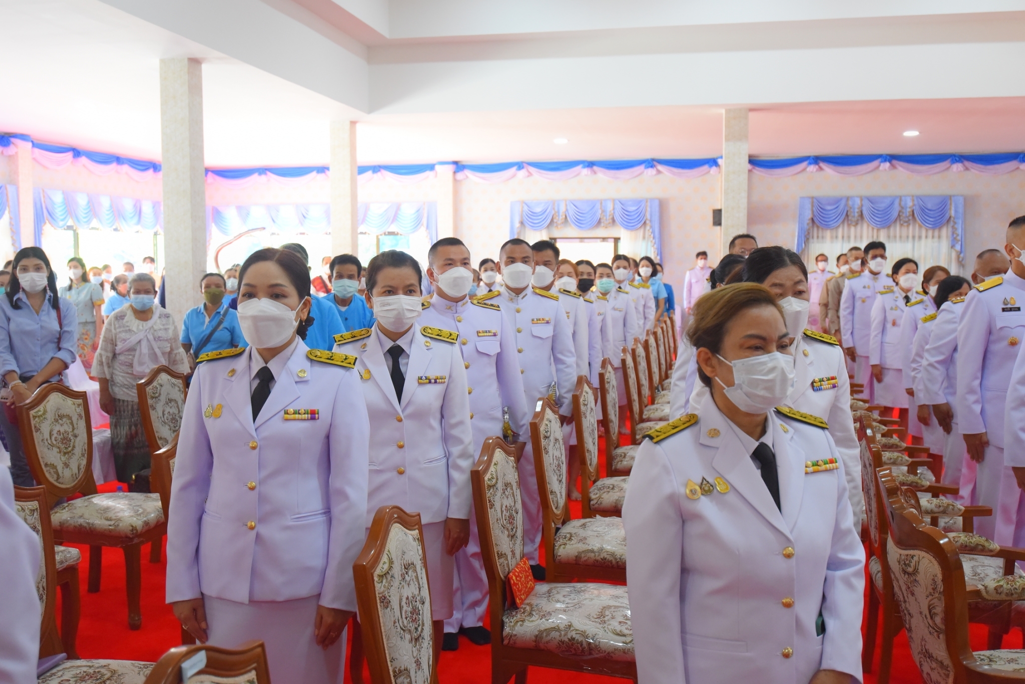 นครพนม ประกอบพิธีบรรพชาอุปสมบท เฉลิมพระเกียรติ สมเด็จพระนางเจ้าสิริกิติ์ พระบรมราชินีนาถ พระบรมราชชนนีพันปีหลวง เนื่องในโอกาสมหามงคลเฉลิมพระชนมพรรษา 90 พรรษา 12 สิงหาคม 2565