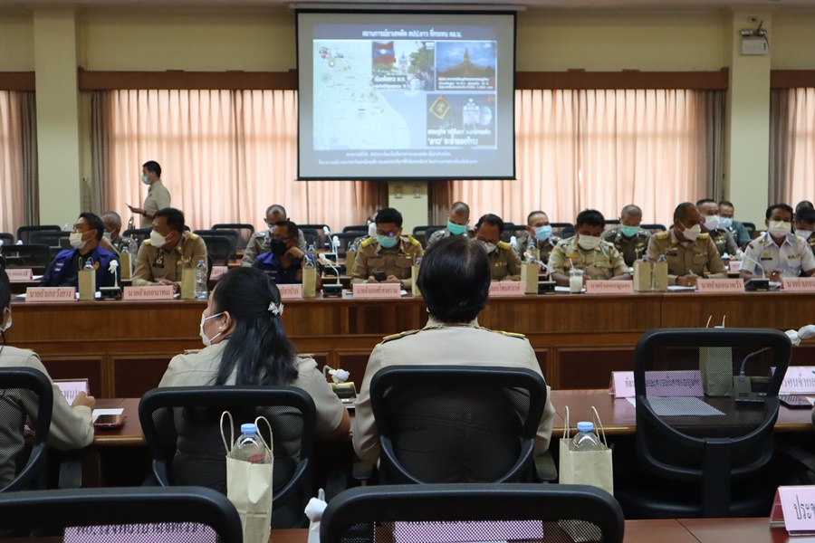 พช.นครพนม ร่วมประชุมคณะกรรมการศูนย์อำนวยการป้องกันและปราบปรามยาเสพติดจังหวัดนครพนม