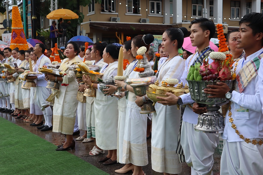 นครพนม จัดงานบวงสรวงพญาศรีสัตตนาคราช ประจำปี 2565