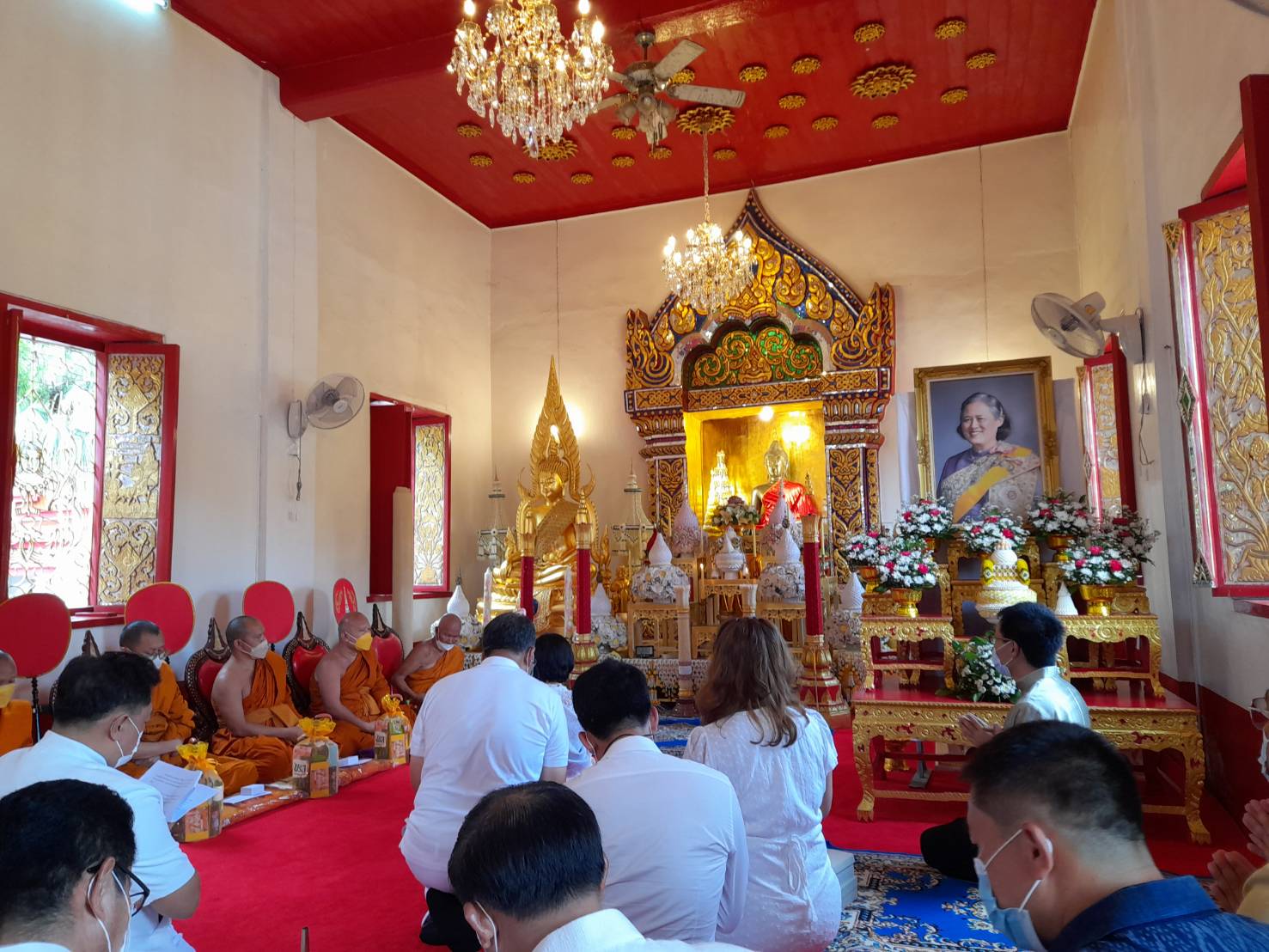 นครพนม ร่วมพิธีถวายเทียนพรรษาพระราชทานทรงอธิษฐานจิตอนุโมทนา ของสมเด็จพระกนิษฐาธิราชเจ้า กรมสมเด็จพระเทพรัตนราชสุดา ฯ สยามบรมราชกุมารี