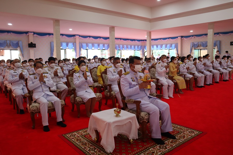 นครพนม ประกอบพิธีเฉลิมพระเกียรติพระบาทสมเด็จพระเจ้าอยู่หัว เนื่องในวันเฉลิมพระชนมพรรษา 28 กรกฎาคม 2565