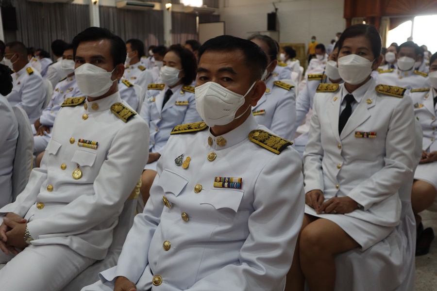 นครพนม ประกอบพิธีถวายสัตย์ปฏิญาณเพื่อเป็นข้าราชการที่ดีและพลังของแผ่นดิน ประจำปี 2565