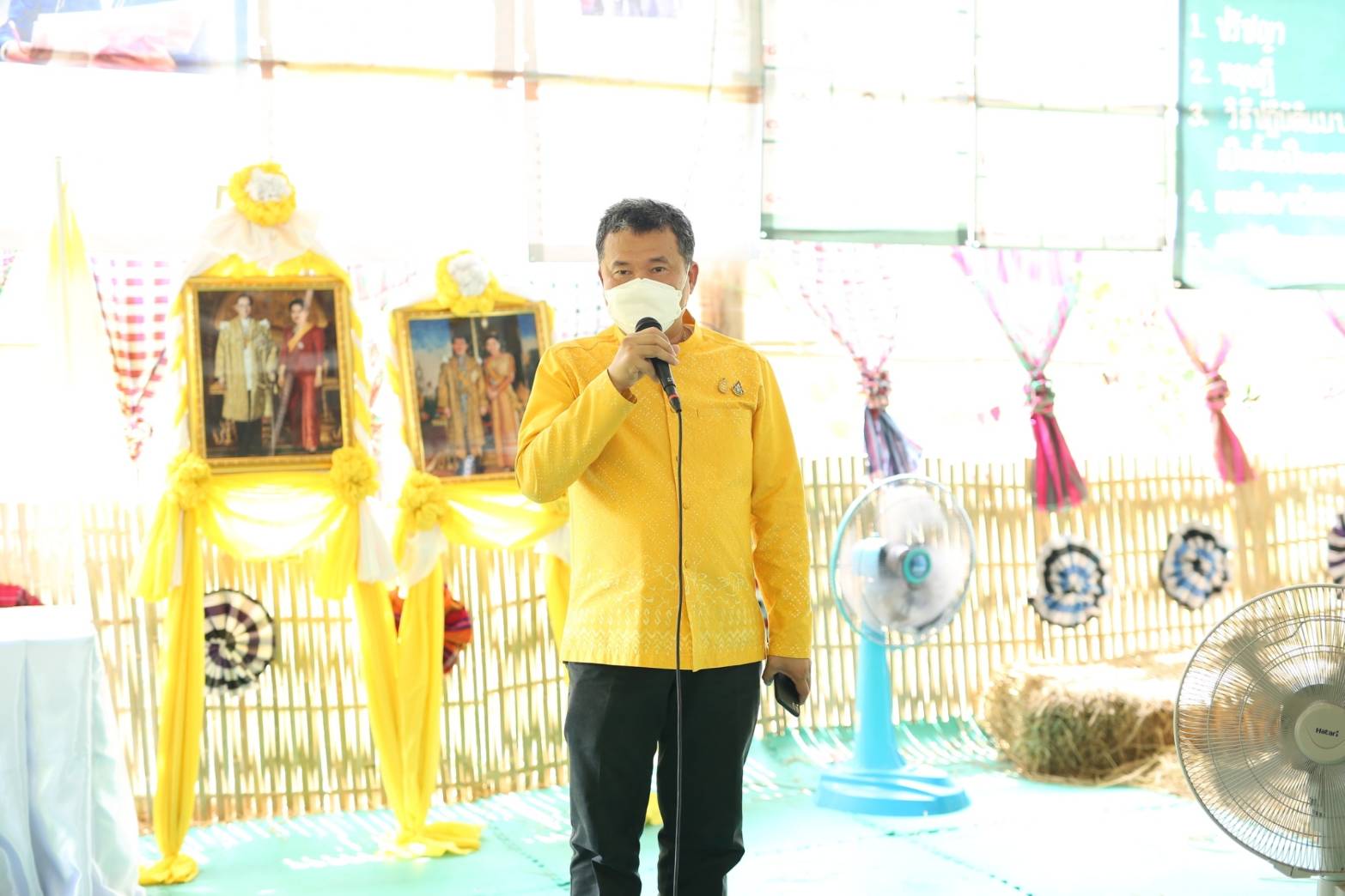 ปลัดกระทรวงมหาดไทย เอามื้อสามัคคี “โคก หนอง นา พัฒนาชุมชน” เฉลิมพระเกียรติพระบาทสมเด็จพระเจ้าอยู่หัว เนื่องในโอกาสวันเฉลิมพระชนมพรรษา 28 กรกฎาคม 2565