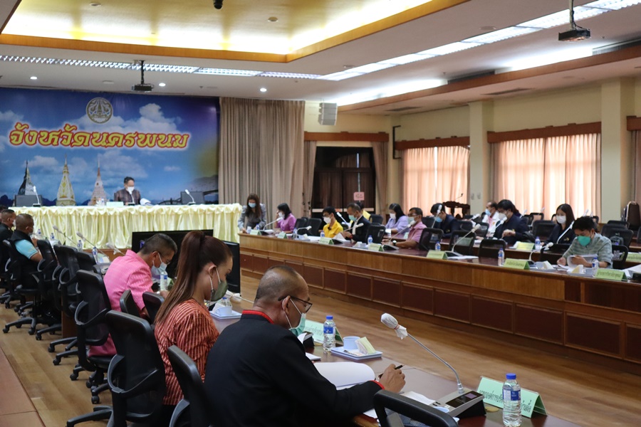 พช.นครพนม ร่วมประชุมคณะกรรมการบริหารงานจังหวัดแบบบูรณาการ (ก.บ.จ.) จังหวัดนครพนม ครั้งที่ 4/2565