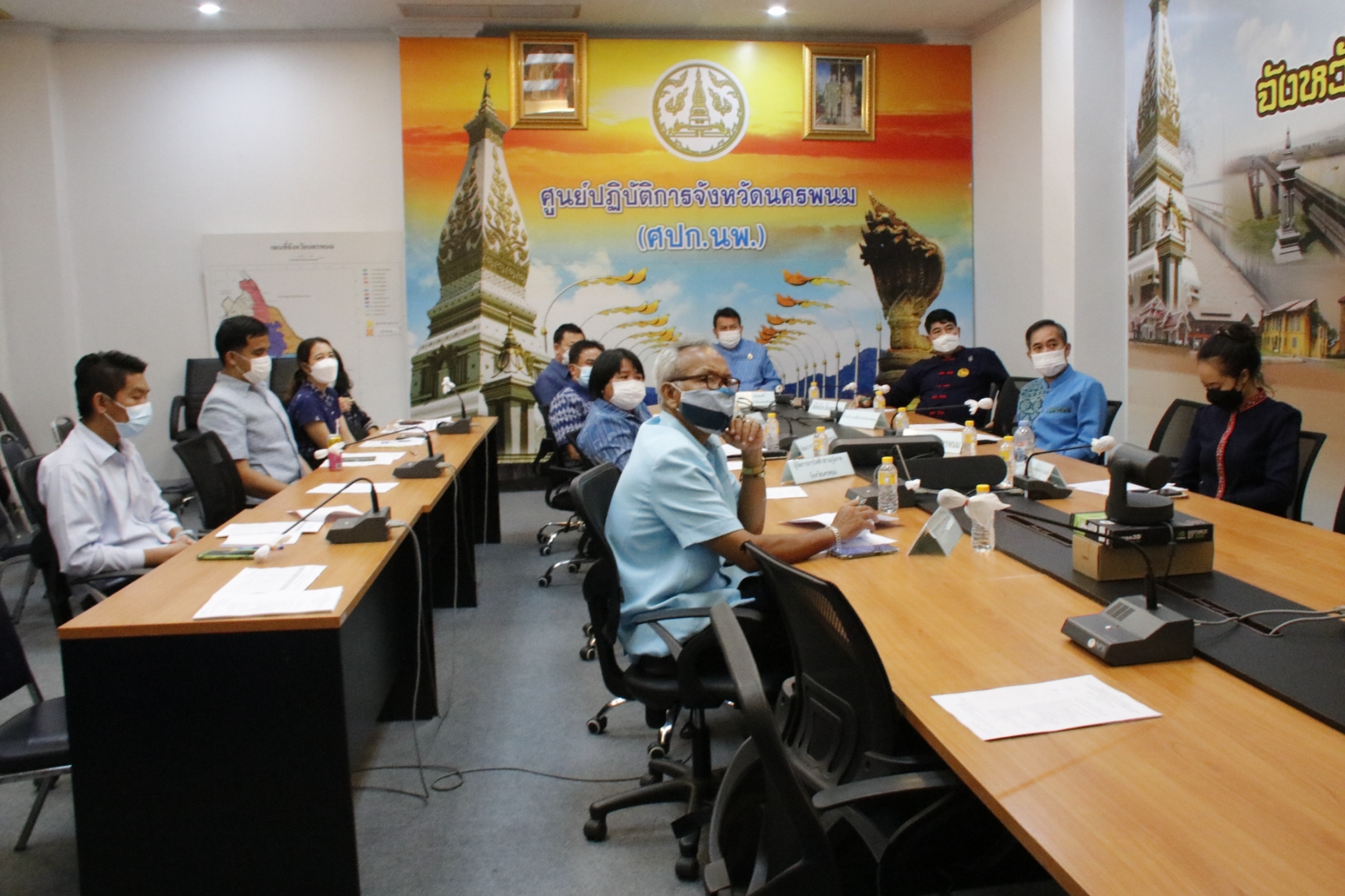 พช.นครพนม ร่วมการประชุมขับเคลื่อนและติดตามนโยบายของรัฐบาล และภารกิจสำคัญของกระทรวงมหาดไทย ประจำปีงบประมาณ พ.ศ. 2565