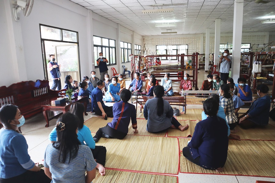ผู้อำนวยการสำนักงานกองทุนพัฒนาบทบาทสตรี ตรวจเยี่ยมการขับเคลื่อนการดำเนินงานกองทุนพัฒนาบทบาทสตรี