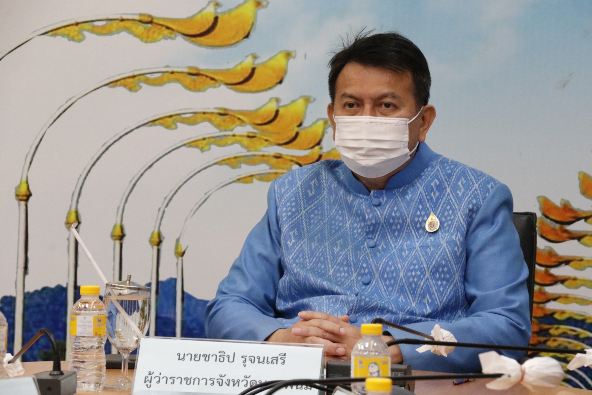 พช.นครพนม ร่วมการประชุมขับเคลื่อนและติดตามนโยบายของรัฐบาล และภารกิจสำคัญของกระทรวงมหาดไทย ประจำปีงบประมาณ พ.ศ. 2565