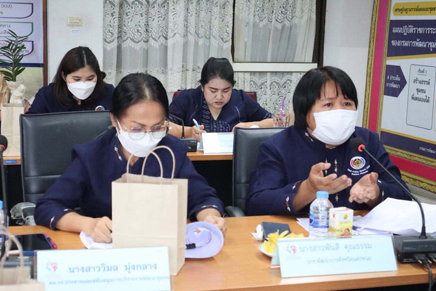 นครพนม ประชุมคณะอนุกรรมการบริหารกองทุนพัฒนาบทบาทสตรีระดับจังหวัด ครั้งที่ 5