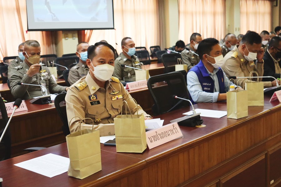 พช.นครพนม ร่วมประชุมคณะกรรมการศูนย์อำนวยการป้องกันและปราบปรามยาเสพติดจังหวัดนครพนม