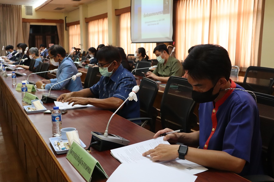 พช.นครพนม ร่วมประชุมคณะกรรมการบริหารงานจังหวัดแบบบูรณาการ (ก.บ.จ.) จังหวัดนครพนม ครั้งที่ 4/2565