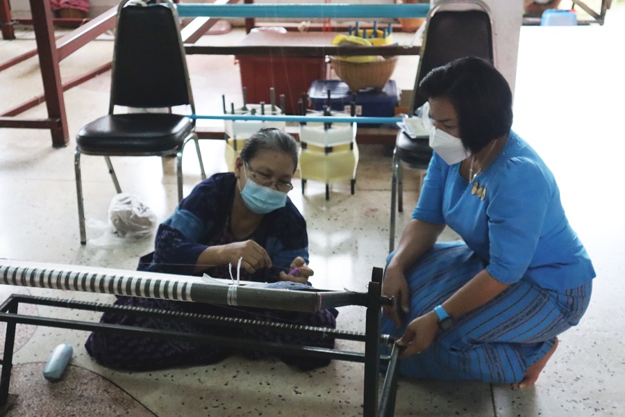 ผู้อำนวยการสำนักงานกองทุนพัฒนาบทบาทสตรี ตรวจเยี่ยมการขับเคลื่อนการดำเนินงานกองทุนพัฒนาบทบาทสตรี