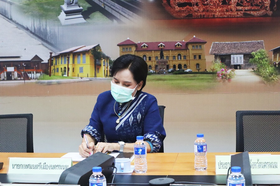 พช.นครพนม ร่วมการประชุมหารือการจัดกิจกรรม “ดนตรีในสวน” @นครพนม