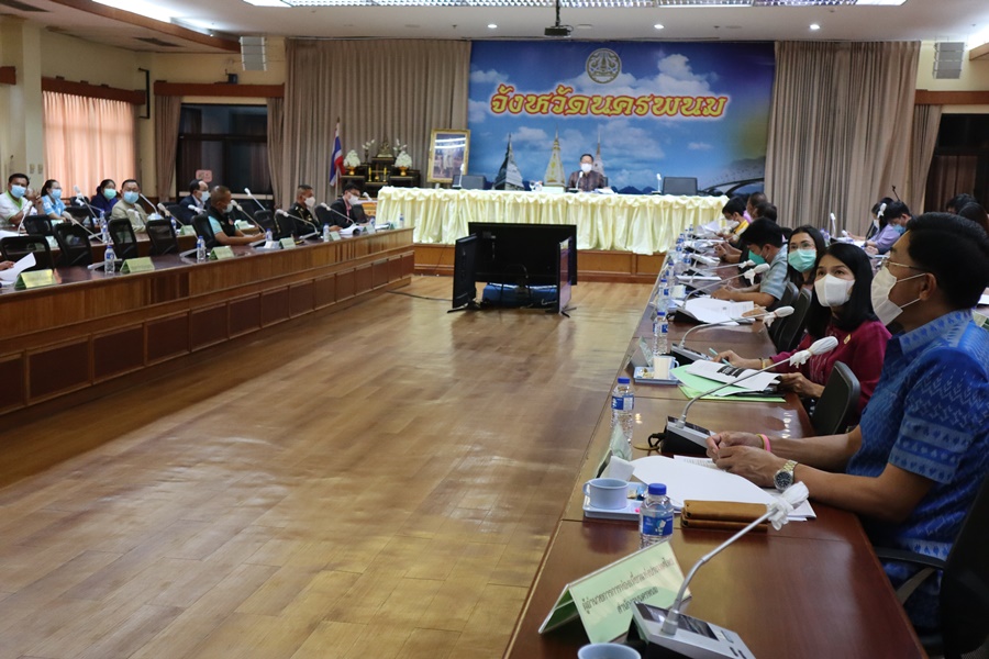 พช.นครพนม ร่วมประชุมคณะกรรมการบริหารงานจังหวัดแบบบูรณาการ (ก.บ.จ.) จังหวัดนครพนม ครั้งที่ 4/2565