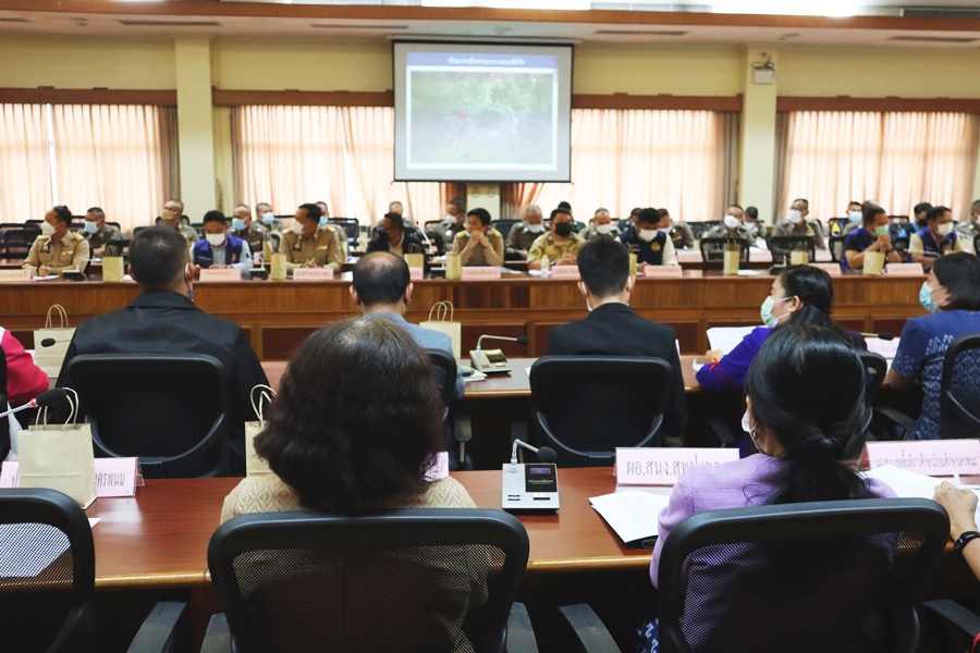 พช.นครพนม ร่วมประชุมคณะกรรมการศูนย์อำนวยการป้องกันและปราบปรามยาเสพติดจังหวัดนครพนม