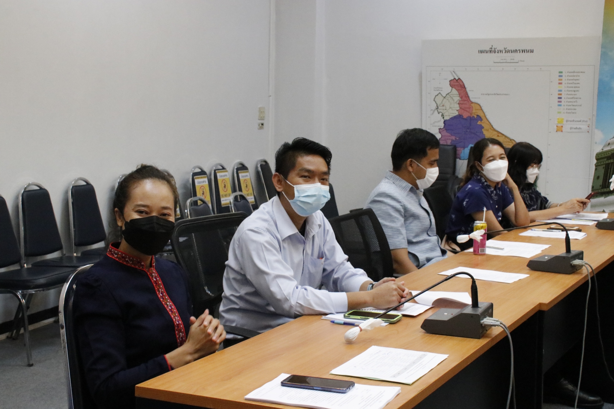 พช.นครพนม ร่วมการประชุมขับเคลื่อนและติดตามนโยบายของรัฐบาล และภารกิจสำคัญของกระทรวงมหาดไทย ประจำปีงบประมาณ พ.ศ. 2565