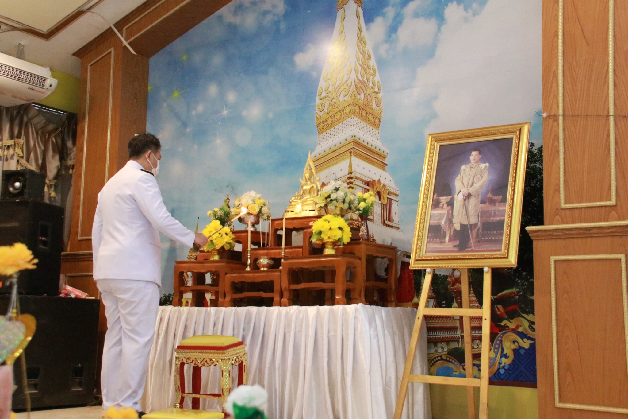 จ.นครพนม ประกอบพิธีรับมอบเงินพระราชทานขวัญถุงกองทุนแม่ของแผ่นดิน ประจำปี 2564-2565