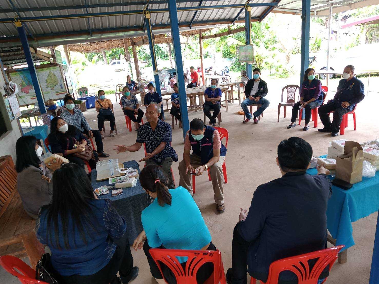 กรมการพัฒนาชุมชนร่วมกับจังหวัดนครพนม ติดตามสนับสนุนการดำเนินงานโครงการพัฒนาผลิตภัณฑ์ OTOP กลุ่มปรับตัวสสู่การพัฒนา (Quadrant D) ให้มีคุณภาพมาตรฐาน และโครงการส่งเสริมกระบวนการเครือข่ายองค์ความรู้ (Knowledge- Based OTOP : KBO) ประจำปี 2565