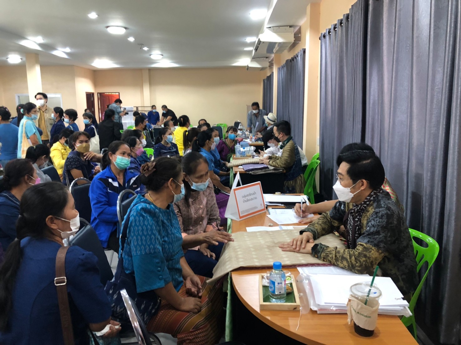 กรมการพัฒนาชุมชนร่วมกับจังหวัดนครพนม ขับเคลื่อนโครงการสืบสานพระราชปณิธาน “นาหว้าโมเดล” ในโอกาสครบรอบ 50 ปี โครงการศิลปาชีพ  