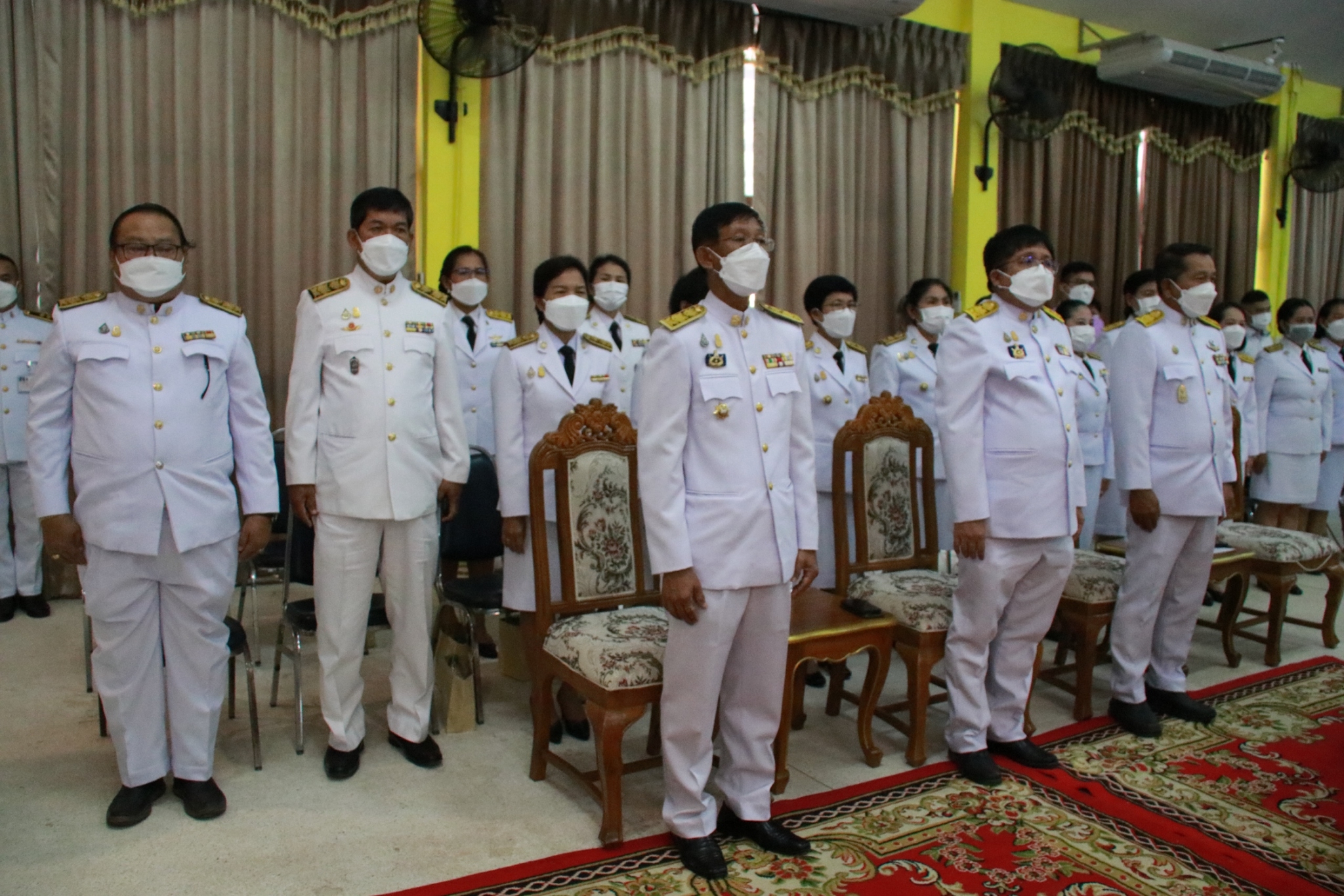 จ.นครพนม ประกอบพิธีรับมอบเงินพระราชทานขวัญถุงกองทุนแม่ของแผ่นดิน ประจำปี 2564-2565