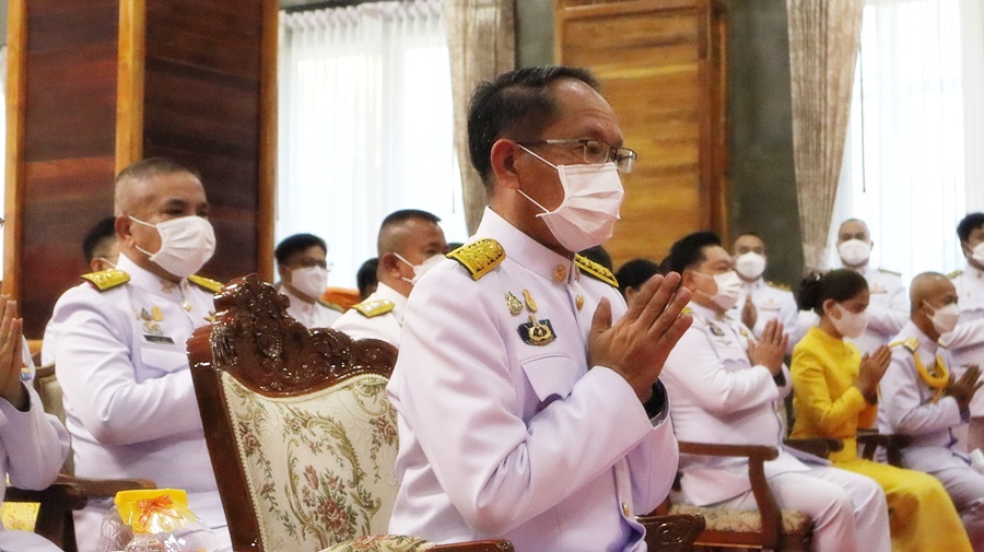 นครพนม ประกอบพิธีน้อมรำลึกในพระมหากรุณาธิคุณ เนื่องในวันคล้ายวันสวรรคต พระบาทสมเด็จพระบรมชนกาธิเบศร มหาภูมิพลอดุลเดชมหาราช บรมนาถบพิตร 13 ตุลาคม 2565