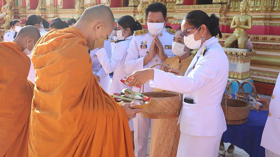 นครพนม ประกอบพิธีน้อมรำลึกในพระมหากรุณาธิคุณ เนื่องในวันคล้ายวันสวรรคต พระบาทสมเด็จพระบรมชนกาธิเบศร มหาภูมิพลอดุลเดชมหาราช บรมนาถบพิตร 13 ตุลาคม 2565