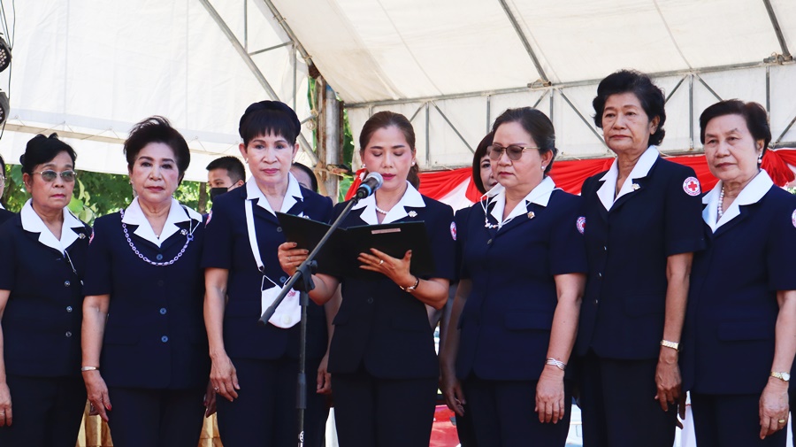 พช.นครพนม ร่วมบริจาคทุนทรัพย์สนับสนุนกาชาดนครพนม
