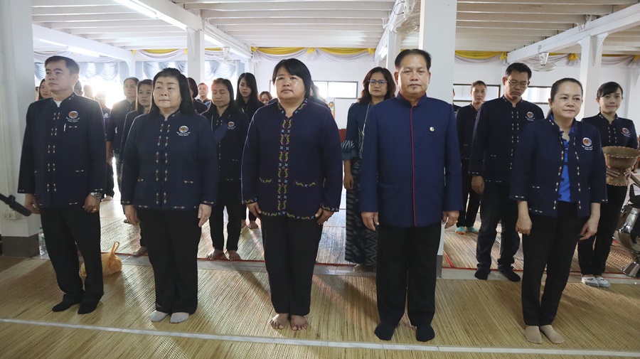 พช.นครพนม จัดกิจกรรมเนื่องในวันคล้ายวันก่อตั้งกรมการพัฒนาชุมชน ครบรอบ 60 ปี