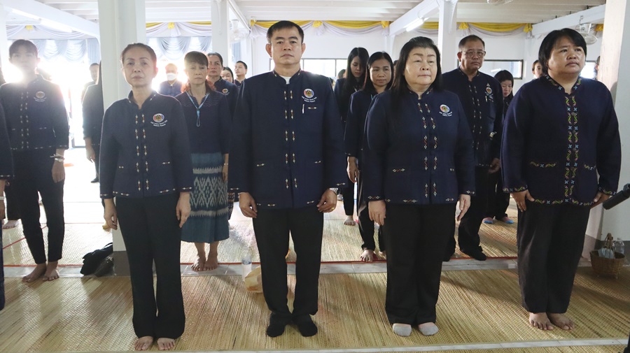 พช.นครพนม จัดกิจกรรมเนื่องในวันคล้ายวันก่อตั้งกรมการพัฒนาชุมชน ครบรอบ 60 ปี