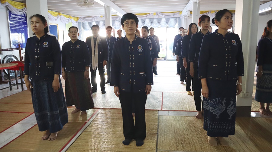 พช.นครพนม จัดกิจกรรมเนื่องในวันคล้ายวันก่อตั้งกรมการพัฒนาชุมชน ครบรอบ 60 ปี