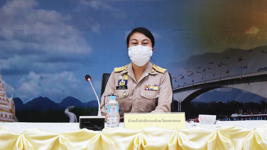 สทบ.นครพนม ร่วมสนับสนุนการจัดงานประเพณีไหลเรือไฟจังหวัดนครพนม ประจำปี 2565
