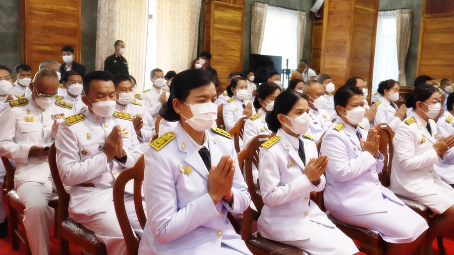 นครพนม ประกอบพิธีน้อมรำลึกในพระมหากรุณาธิคุณ เนื่องในวันคล้ายวันสวรรคต พระบาทสมเด็จพระบรมชนกาธิเบศร มหาภูมิพลอดุลเดชมหาราช บรมนาถบพิตร 13 ตุลาคม 2565
