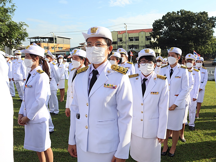 พช.นครพนม ร่วมพิธีน้อมรำลึกในวันคล้ายวันสวรรคตพระบาทสมเด็จพระจุลจอมเกล้าเจ้าอยู่หัว 23 ตุลาคม 2565