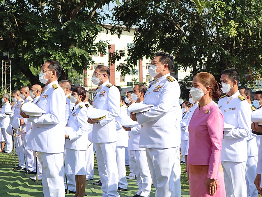 พช.นครพนม ร่วมพิธีน้อมรำลึกในวันคล้ายวันสวรรคตพระบาทสมเด็จพระจุลจอมเกล้าเจ้าอยู่หัว 23 ตุลาคม 2565