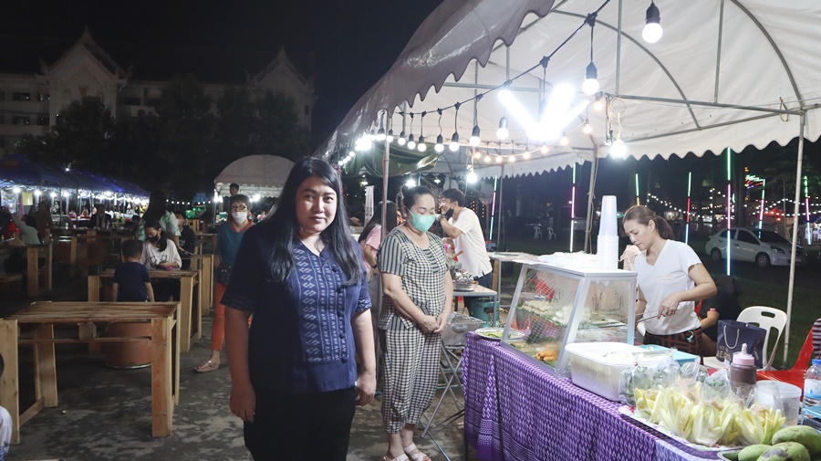 พช.นครพนม เสริมทัพ OTOP งานประเพณีไหลเรือไฟและงานกาชาดจังหวัดนครพนม ประจำปี 2565