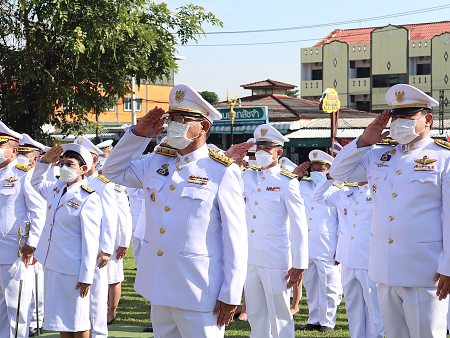 พช.นครพนม ร่วมพิธีน้อมรำลึกในวันคล้ายวันสวรรคตพระบาทสมเด็จพระจุลจอมเกล้าเจ้าอยู่หัว 23 ตุลาคม 2565