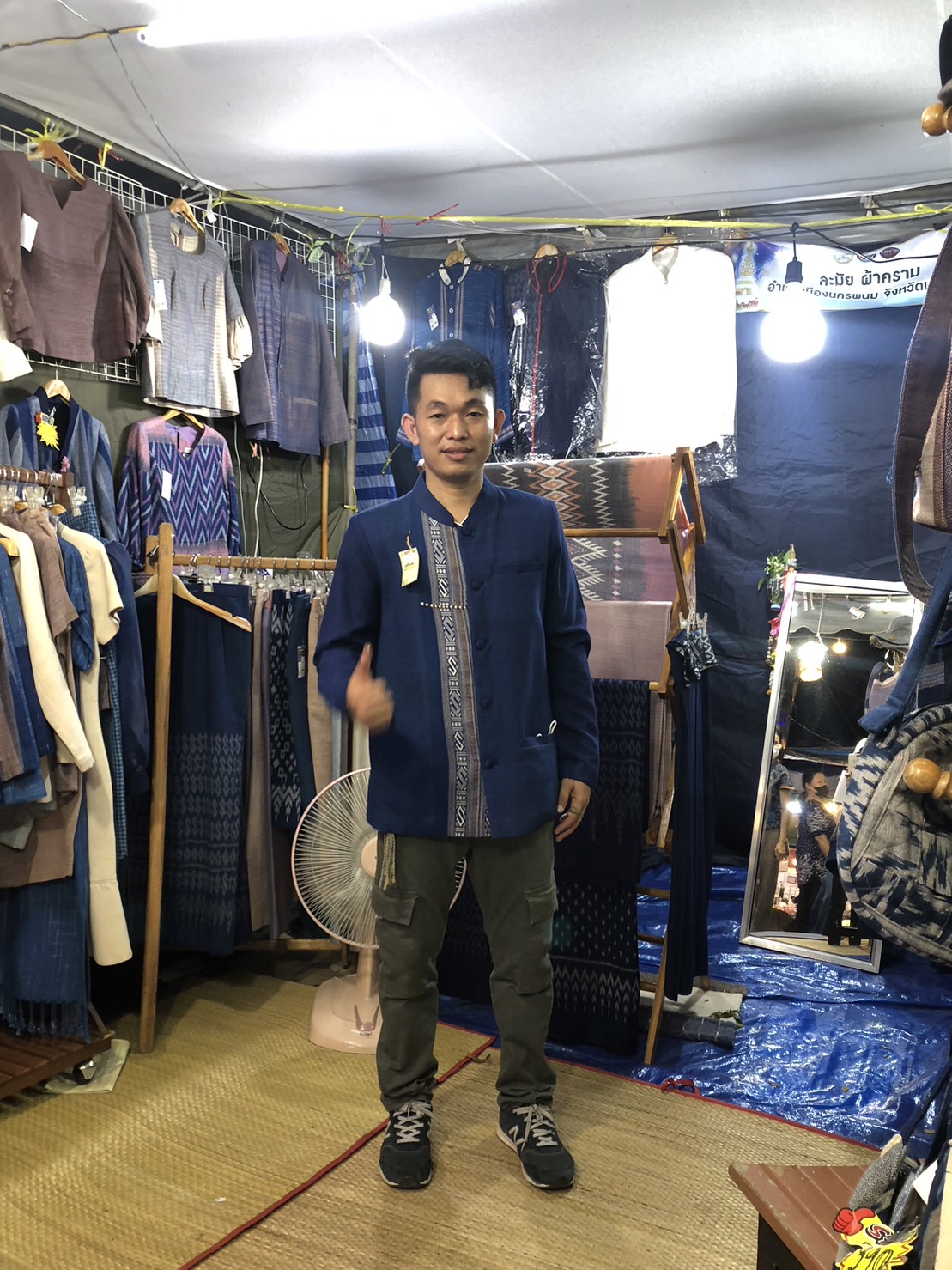 พช.นครพนม เสริมทัพ OTOP งานประเพณีไหลเรือไฟและงานกาชาดจังหวัดนครพนม ประจำปี 2565