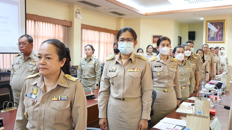 พช.นครพนม รุกขับเคลื่อนยุทธศาสตร์กรมการพัฒนาชุมชน ประจำปีงบประมาณ พ.ศ.2566