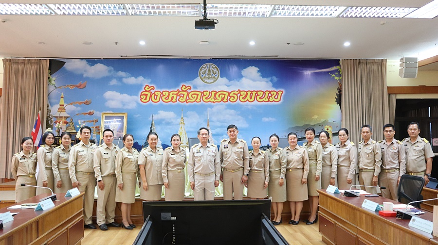 พช.นครพนม รุกขับเคลื่อนยุทธศาสตร์กรมการพัฒนาชุมชน ประจำปีงบประมาณ พ.ศ.2566
