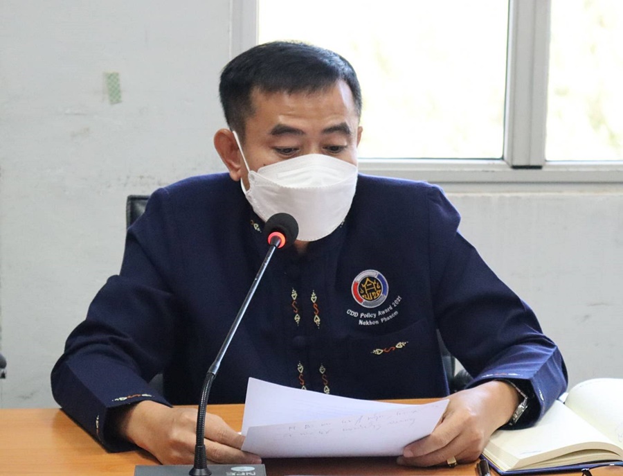 พช.นครพนม ประชุม Morning Brief ขับเคลื่อนงานพัฒนาชุมชน ประจำปีงบประมาณ พ.ศ. 2566