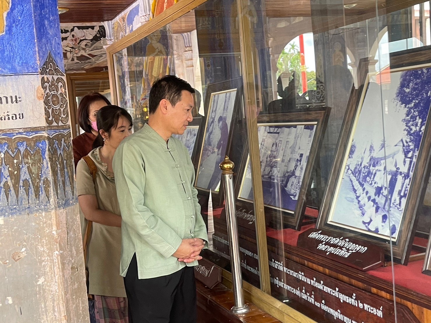 อธิบดีกรมการพัฒนาชุมชน ตรวจติดตามการดำเนินโครงการสืบสานพระราชปณิธาน “นาหว้าโมเดล” ในโอกาสครบรอบ 50 ปี โครงการศิลปาชีพ