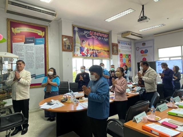 พช.นครพนม ประชุมผู้อำนวยการกลุ่มงาน พัฒนาการอำเภอ นักวิชาการพัฒนาชุมชนจังหวัดนครพนม ครั้งที่ 12/2565 ประจำเดือนธันวาคม 2565