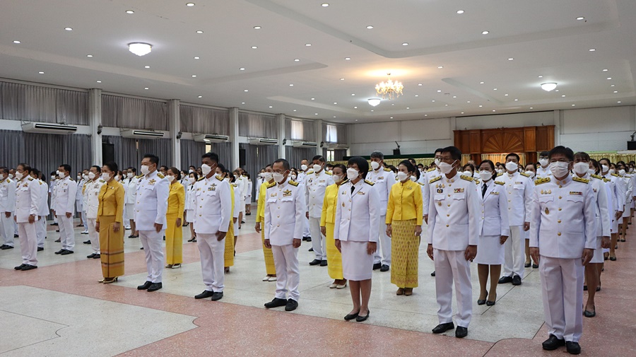 พสกนิกรจังหวัดนครพนม พร้อมใจบำเพ็ญกุศลถวายพ่อหลวง ร.9 เนื่องในวันคล้ายวันพระราชสมภพ วันชาติและวันพ่อแห่งชาติ