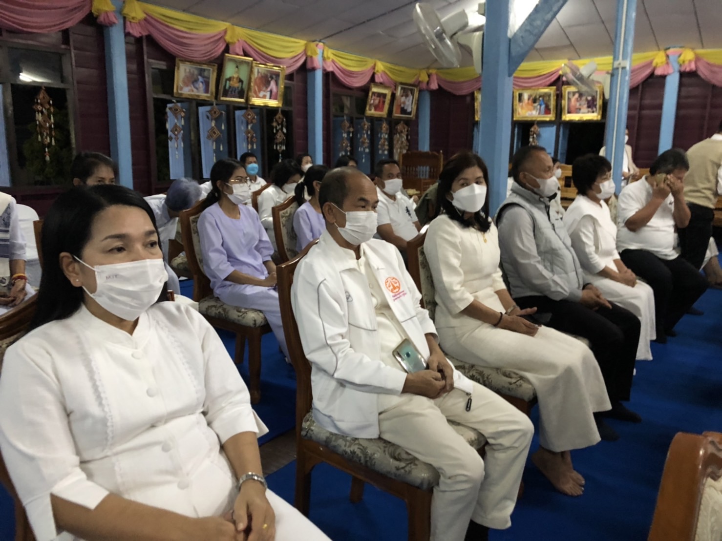 พช.นครพนม ร่วมประกอบพิธีเจริญพระพุทธมนต์ เจริญจิตตภาวนา ถวายพระพรชัยมงคลแด่ สมเด็จพระเจ้าลูกเธอ เจ้าฟ้าพัชรกิติยาภา นเรนทิราเทพยวดี กรมหลวงราชสาริณีสิริพัชร มหาวัชรราชธิดา