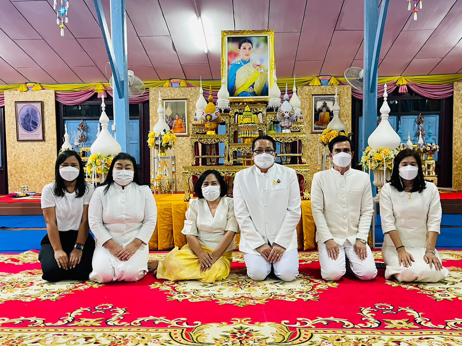 พช.นครพนม ร่วมประกอบพิธีเจริญพระพุทธมนต์ เจริญจิตตภาวนา ถวายพระพรชัยมงคลแด่ สมเด็จพระเจ้าลูกเธอ เจ้าฟ้าพัชรกิติยาภา นเรนทิราเทพยวดี กรมหลวงราชสาริณีสิริพัชร มหาวัชรราชธิดา
