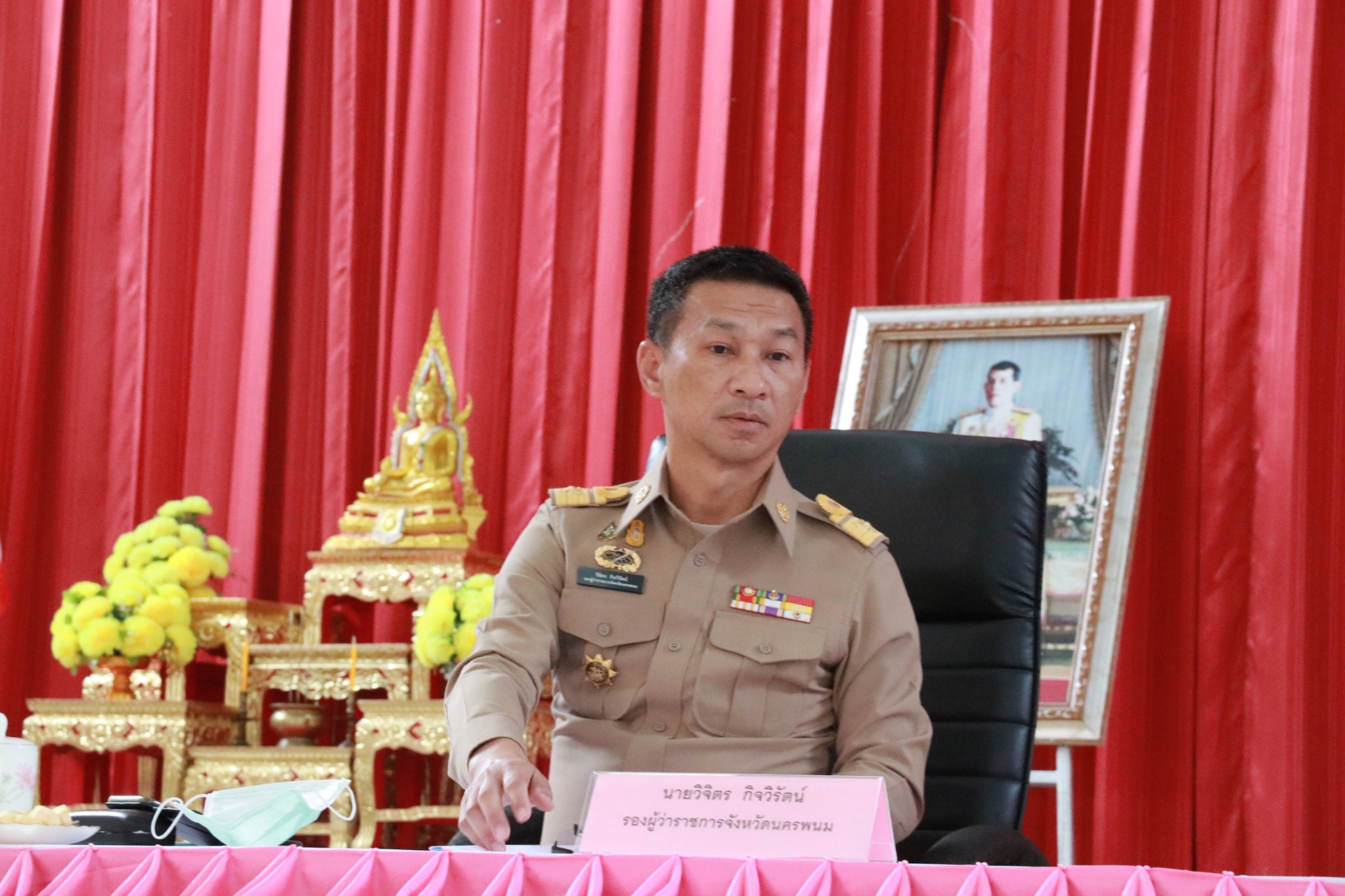 ผู้ว่าราชการจังหวัดนครพนม มอบนโยบายสู่การปฏิบัติราชการและลงพื้นที่ติดตามการขับเคลื่อนงานที่สำคัญ