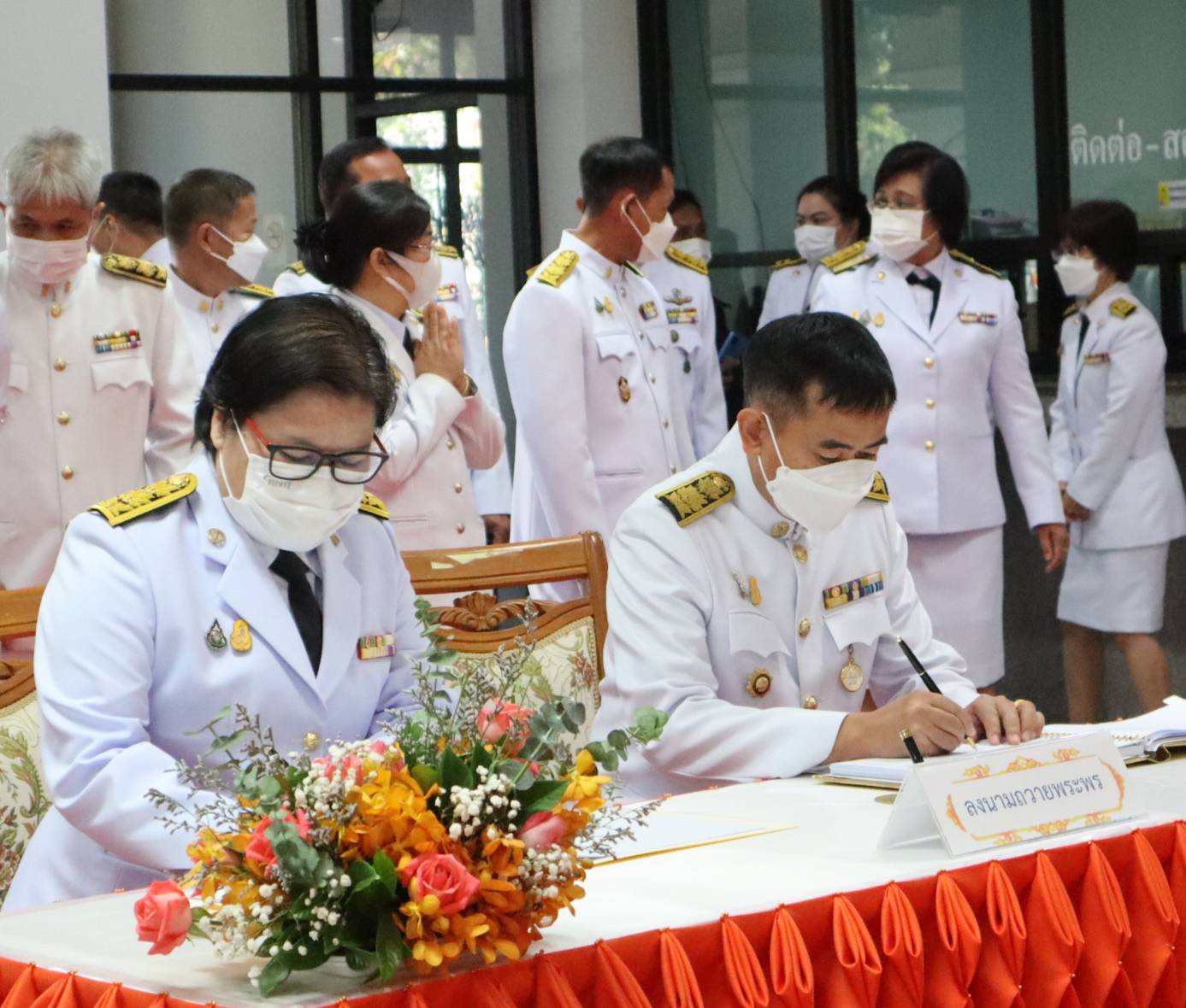 นครพนม พร้อมใจลงนามถวายพระพร สมเด็จพระเจ้าลูกเธอ เจ้าฟ้าพัชรกิติยาภาฯ ทรงหายจากพระอาการประชวร